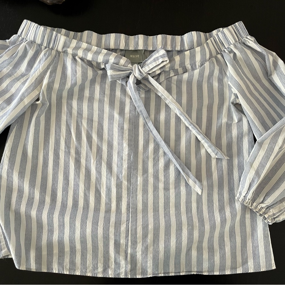 Anthropologie off-shoulder top